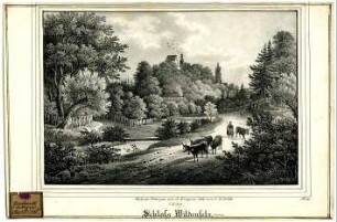 Schloss Wildenfels, Sachsen. 1839.