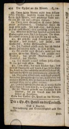 436-447, Das 1. - 6. Kapitel