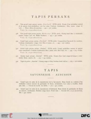 Tapis persans