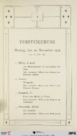 Montag, den 20. November 1905 (Nr. 1-89)