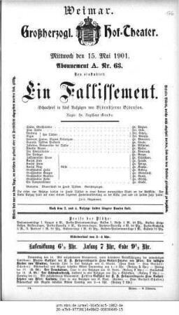Ein Fallissement