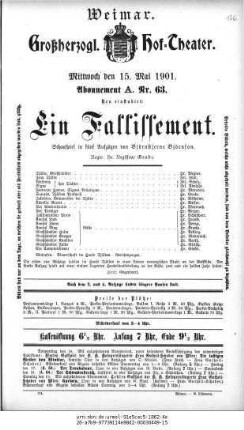 Ein Fallissement