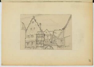 Limburg: Perspektivische Ansicht (aus: Skizzen- und Fotoalbum 23)