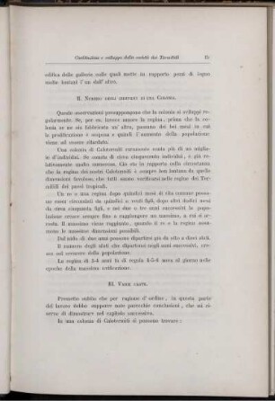 III. Varie Caste.
