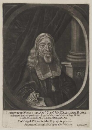 Bildnis des Ludovicus Vogelius