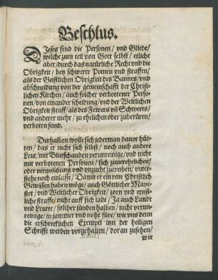 Beschlus.