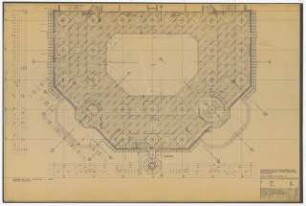 Zentralbibliothek der Landbauwissenschaft, Bonn Neubau: 2.OG, Bauteil I, 1:50
