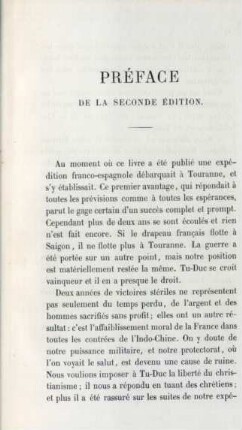 Préface de la seconde édition