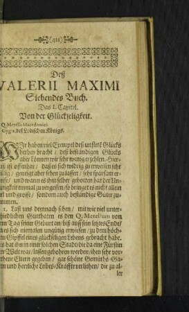 Siebendes Buch.