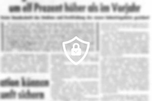 Bargteheides ordentlicher Etat 1970 um elf Prozent höher als im Vorjahr