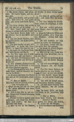 Der 116. Psalm