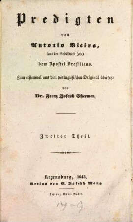 Fastenpredigten, 1