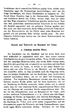 a) Unbedingt nützliche Thiere.