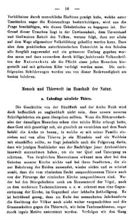 a) Unbedingt nützliche Thiere.
