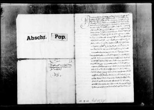 Heinrich Pfäler und seine Frau Engel Melchingerin verkaufen an Hans Truchsess von Bichishausen, Vogt zu Urach, drei Morgen Weingarten zu Dettingen um 145 fl.