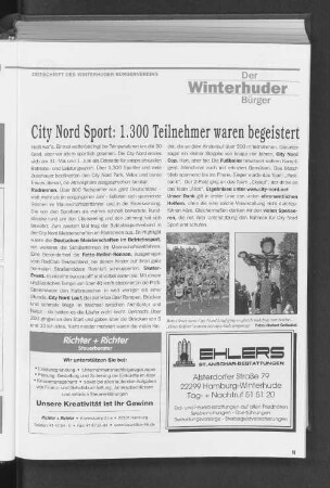 City Nord Sport: 1.300 Teilnehmer waren begeistert