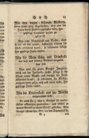 Wie die Dintenflecke aus der Wäsche auszumachen sind.