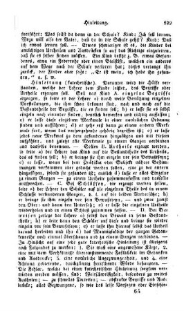 Hinleitung, (katechetische)