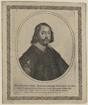 Bildnis des Maximilianus Henricus, Erzbischof von Köln