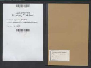 Vereinigung der Kolonial- und Übersee-Deutschen für den Regierungsbezirk Aachen.