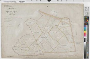 Billerbeck (Billerbeck), Zusammenlegung Hamern, Urkarte II Flur 16