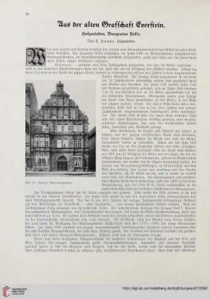 27: Aus der alten Grafschaft Everstein : Holzminden, Burgruine Polle