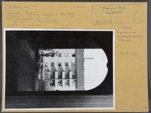 Straßenansicht. Berlin, Weißensee, Berlin, Weißensee, Streustraße/Langhansstraße 106-109