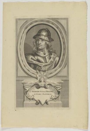 Bildnis des Robertus I. Frisius