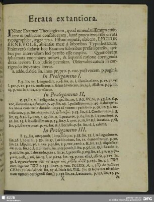 Errata extantiora