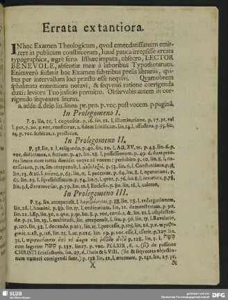Errata extantiora