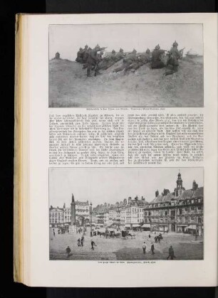 Schützenlinie in den Dünen vom Ostende.