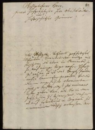 Brief von Heinrich Christian von Senckenberg an Johann Friedrich von Uffenbach. Göttingen, 16.4.1737
