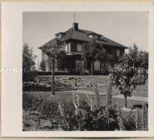 Bünde, Tonwerk Heinrich Hensiek, Wohnung des Betriebsführers, Südseite