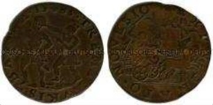 Niederlande, Historienpfennig, Übergabe von Grave
