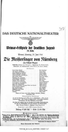 Die Meistersinger von Nürnberg