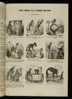 Revue comique de la semaine par Cham