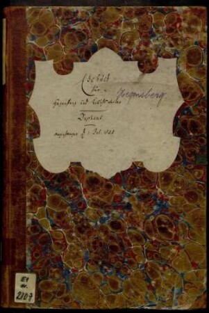 Eheregister II Hegensberg/Kimmichsweiler