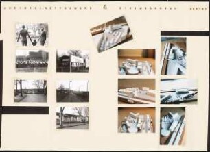 Umbau des S-Bahnhofs Spindlersfeld, Berlin-Adlershof Schinkelwettbewerb 1996: Situations- und Modellfotos