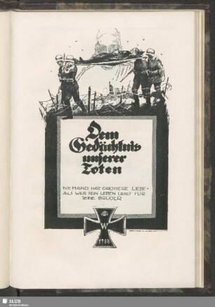 Dem Gedächtnis unserer Toten