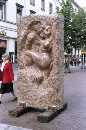 Stuttgart: Plastik in der Königstraße