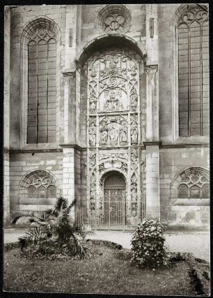 Chemnitz. Schlosskirche. Portal (Nordportal)