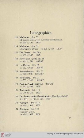 Lithographien