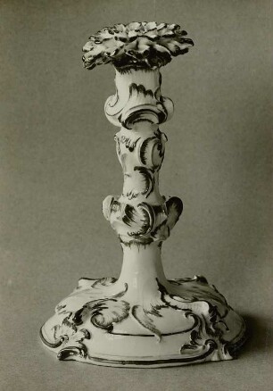 Rokoko-Leuchter : Rokoko-Leuchter, Nymphenburg. Dresden, Kunstgewerbemuseum