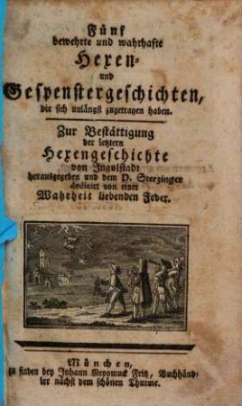 Fünf Hexen- und Gespenster-Geschichten