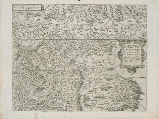 Basileae Inclytae Rauracorum Urbis ac eiusdem circumvicini agri situs exactißima delineatio