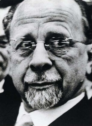 Walter Ulbricht auf der Leipziger Messe, aus der Serie "Geteiltes Deutschland"