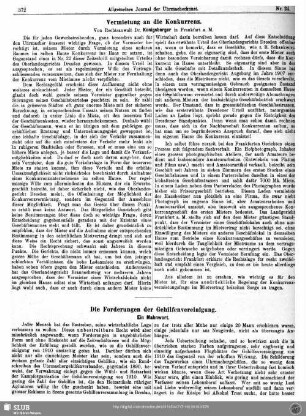 Vermietung an die Konkurrenz
