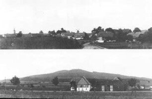 Obercunnersdorf-Kottmarsdorf. Ortsansichten, Ansichtskarte, Repro