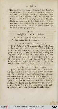 Aus dem alten Testamente