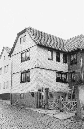 Wohnhaus, Fachwerk; Gelnhausen, Heylstraße 5